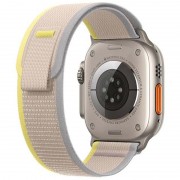Ремінець Hoco WA14 Original series Apple watch (38/40/41mm) Yellow with White