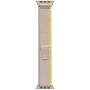 Ремінець Hoco WA14 Original series Apple watch (38/40/41mm) Yellow with White