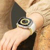 Ремінець Hoco WA14 Original series Apple watch (38/40/41mm) Yellow with White