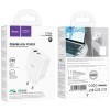 Блок питания Hoco C113A Awesome PD65W (1USB-A/1C) White