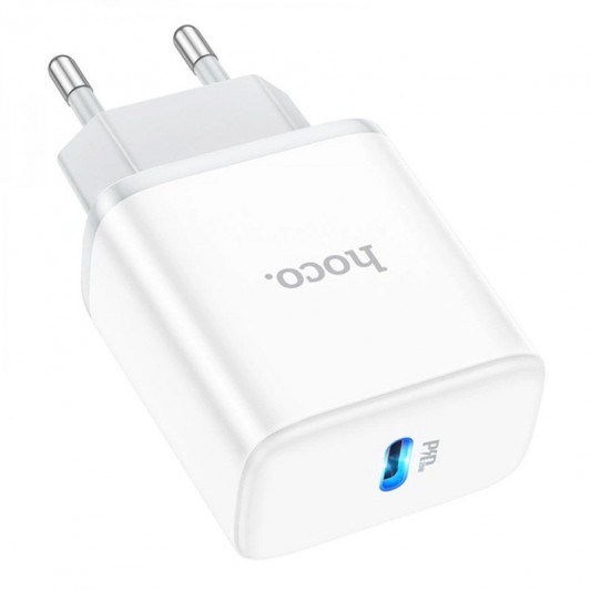 МЗП Hoco C104A PD20W (1USB-C) White - зображення 2 