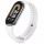 Силиконовый ремешок для Xiaomi Mi Band 8/9/10 Белый / White