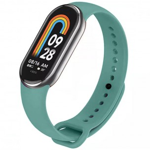 Силиконовый ремешок для Xiaomi Mi Band 8/9/10 Зеленый / Pine Needle