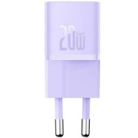 Блок питания Baseus GaN5 Fast Charger (mini) PD20W (1USB-C) (CCGN05010) Purple