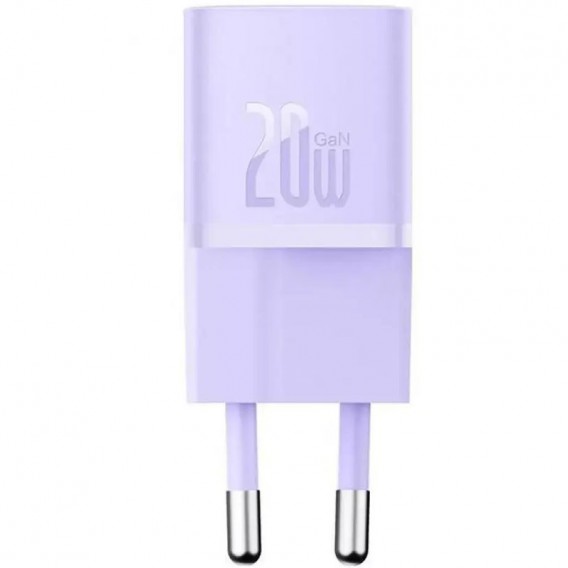 Блок живлення Baseus GaN5 Fast Charger (mini) PD20W (1USB-C) (CCGN05010) Purple