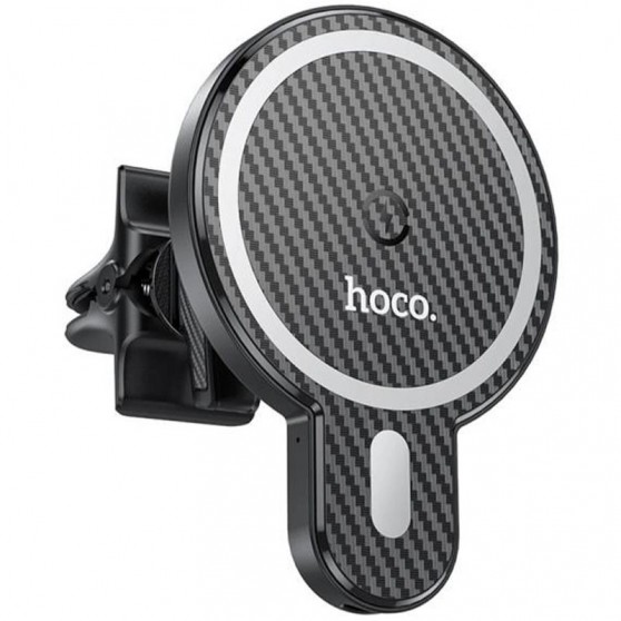 Автодержатель с БЗП Hoco CA85 магнитный Black