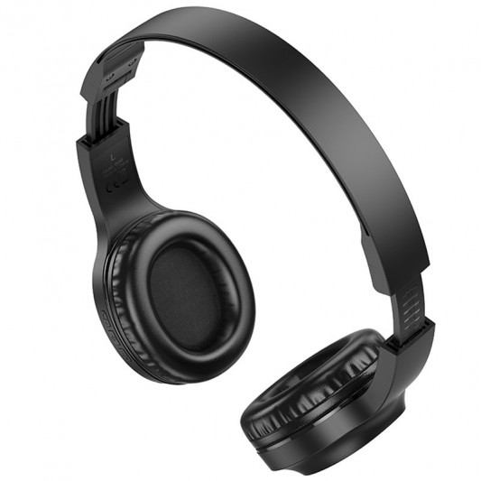 Накладні бездротові навушники Hoco W46 Charm Black - зображення 1 