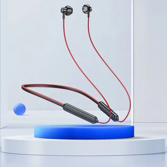 Bluetooth Навушники Hoco ES67 Perception neckband Red - зображення 2 