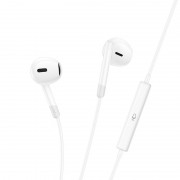 Стерео навушники Hoco M109 Pure joe (3.5mm/1.2m) White
