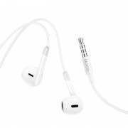 Стерео навушники Hoco M109 Pure joe (3.5mm/1.2m) White