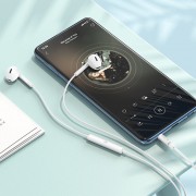 Стерео навушники Hoco M109 Pure joe (3.5mm/1.2m) White