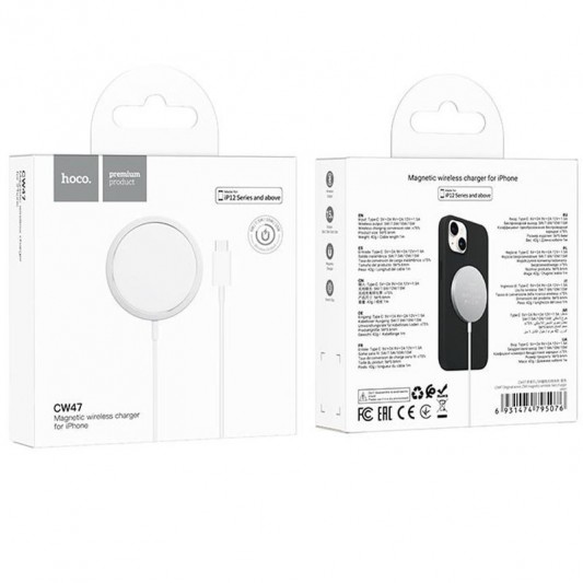 БЗП Hoco CW47 Original series 15W Silver - зображення 5 