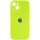 Чохол Silicone Case Full Camera Protective (AA) для Apple iPhone 15 (6.1") Кислотно-зелений / Acid Green