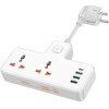 Блок питания Hoco AC12A Reise (PD30W/1C3A) + Socket White