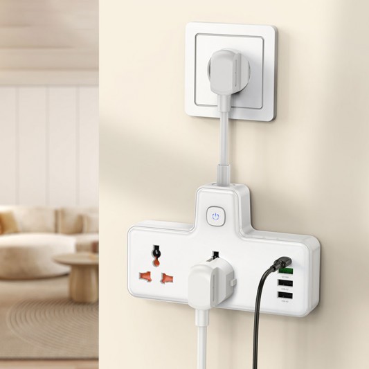 МЗП Hoco AC12A Reise (PD30W/1C3A) +Socket White - зображення 4 