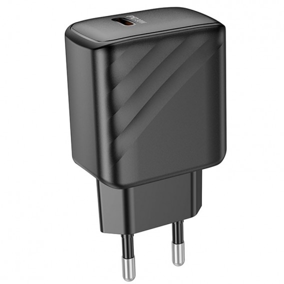 Блок питания Hoco CS22A Value PD30W (1USB-C) Black