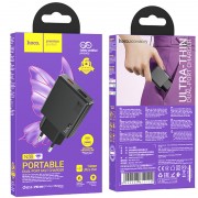 МЗП Hoco N38 Delgado PD20W+QC3.0 (1USB-A/1C) Black
