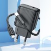 Блок питания Hoco CS22A Value PD30W (1USB-C) + кабель Type-C to Type-C Black