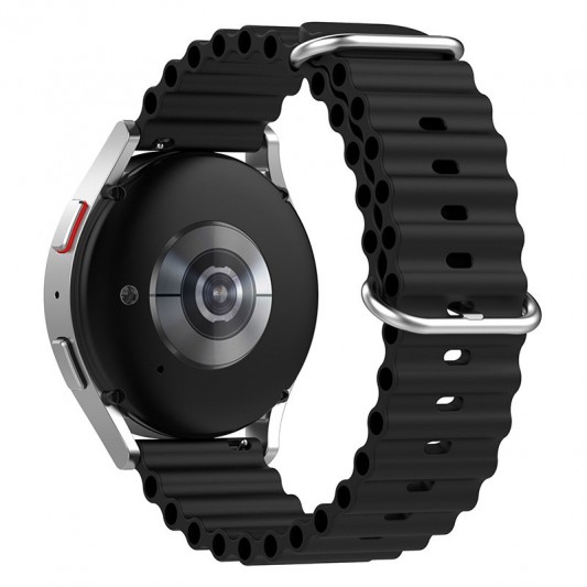 Ремінець Ocean Band для Smart Watch 22mm Чорний / Black - зображення 1 