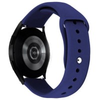 Силиконовый ремешок Sport для Smart Watch 20mm Синий / Deep navy