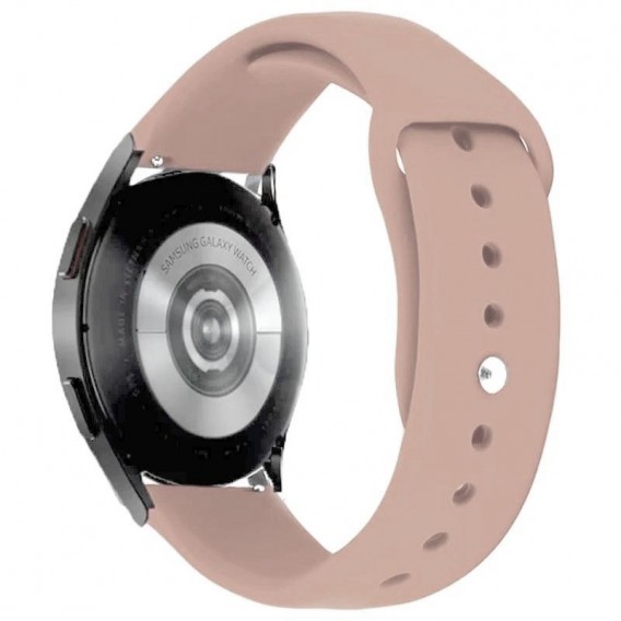 Силіконовий ремінець Sport для Smart Watch 20mm Рожевий / Pink Sand