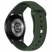 Силіконовий ремінець Sport для Smart Watch 22mm Зелений / Cyprus Green