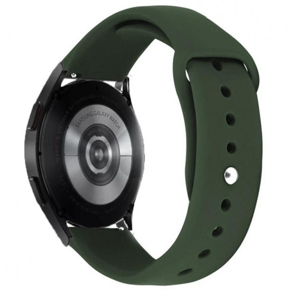 Силіконовий ремінець Sport для Smart Watch 22mm Зелений / Cyprus Green