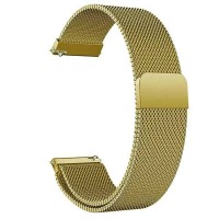 Ремінець Milanese Loop для Smart Watch 20mm Gold