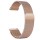 Ремінець Milanese Loop для Smart Watch 20mm Rose Gold