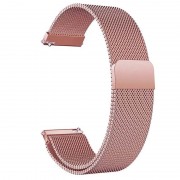 Ремінець Milanese Loop для Smart Watch 20mm Pink