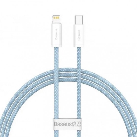 Дата кабель Baseus Dynamic Series Type-C to Lightning 20W (1m) (CALD000002) Blue