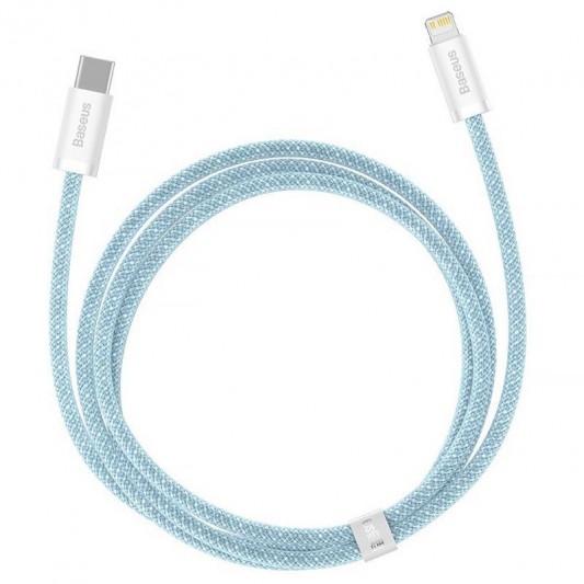 Дата кабель Baseus Dynamic Series Type-C to Lightning 20W (1m) (CALD000002) Blue - зображення 1 