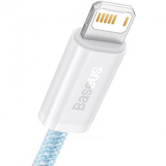 Дата кабель Baseus Dynamic Series USB to Lightning 2.4A (1m) (CALD000402) Blue - зображення 2 