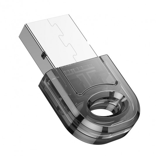 Bluetooth адаптер Hoco UA28 USB Transparent black - зображення 4 