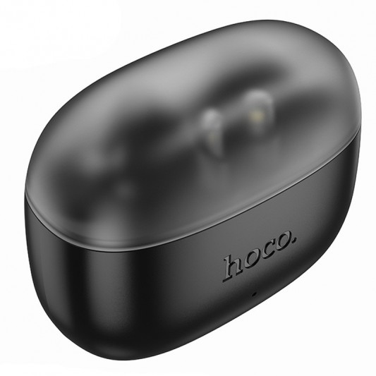 Бездротові TWS навушники Hoco EQ12 Rima Black - зображення 1 