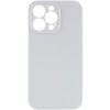 Чохол Silicone Case Full Camera Protective (AA) NO LOGO для Apple iPhone 13 Pro Max (6.7") Білий / White
