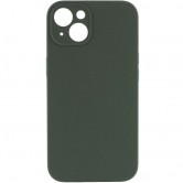 Чохол для iPhone 14 Silicone Case Full Protective (Cyprus Green)