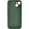 Чохол Silicone Case Full Camera Protective (AA) NO LOGO для Apple iPhone 14 (6.1") Зелений / Cyprus Green