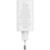 Блок живлення Baseus GaN6 Pro OS 65W (2USB-A/2C) + кабель Type-C to Type-C (P10162701) White