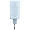 Блок живлення Baseus GaN6 Pro OS 65W (2USB-A/2C) + кабель Type-C to Type-C (P10162701) Galaxy Blue