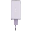 Блок живлення Baseus GaN6 Pro OS 65W (2USB-A/2C) + кабель Type-C to Type-C (P10162701) Star Purple