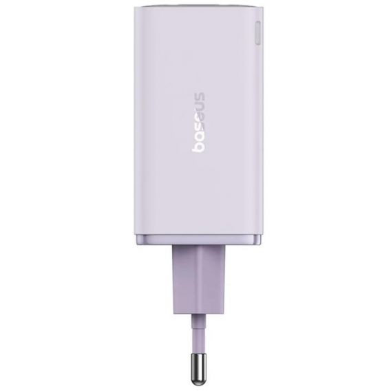 Блок живлення Baseus GaN6 Pro OS 65W (2USB-A/2C) + кабель Type-C to Type-C (P10162701) Star Purple