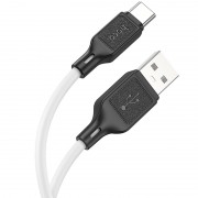 Дата кабель Hoco X90 Cool silicone USB to Type-C (1m) White