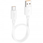 Дата кабель Hoco X96 Hyper USB to Type-C 100W (0.25m) White