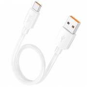 Дата кабель Hoco X96 Hyper USB to Type-C 100W (0.25m) White