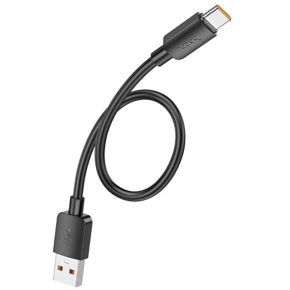 Дата кабель Hoco X96 Hyper USB to Type-C 100W (0.25m) Black