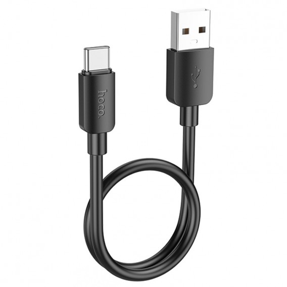 Дата кабель Hoco X96 Hyper USB to Type-C 27W (0.25m) Black