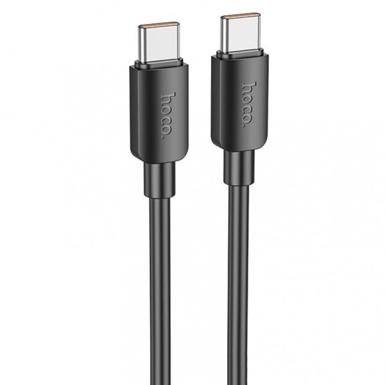 Дата кабель Hoco X96 Hyper Type-C to Type-C 100W (1m) Black
