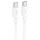 Дата кабель Hoco X96 Hyper Type-C to Type-C 100W (1m) White
