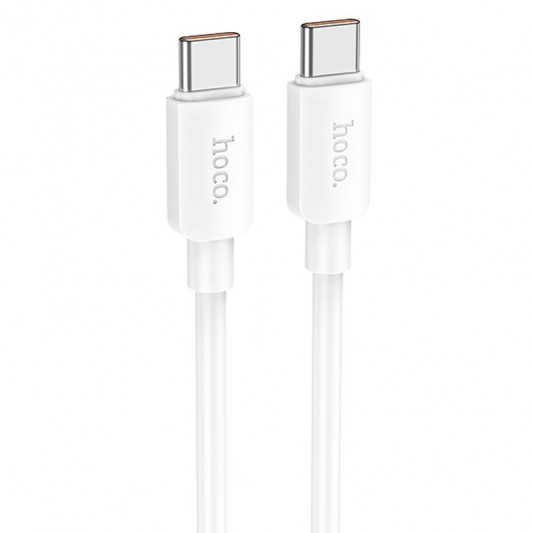Дата кабель Hoco X96 Hyper Type-C to Type-C 100W (1m) White